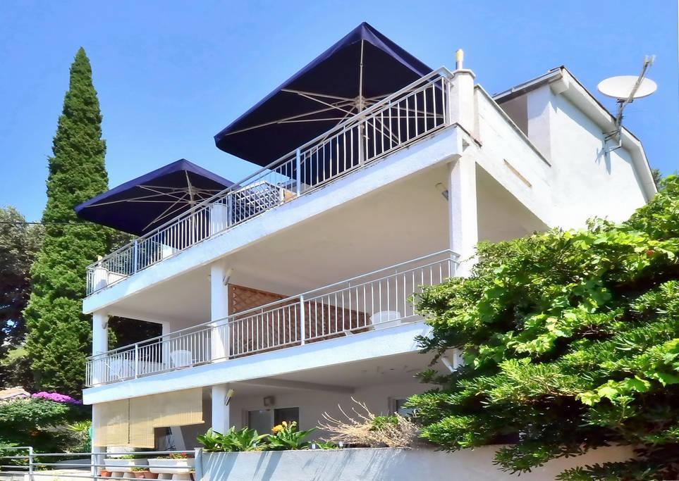 Beach apartments Mika Lokva Rogoznica Buitenkant foto