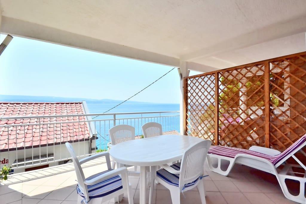 Beach apartments Mika Lokva Rogoznica Buitenkant foto
